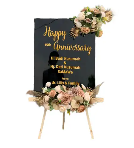 Papan Bunga Akrilik Pasirmukti